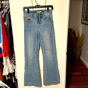 7 for All Mankind light denim boot cut jeans